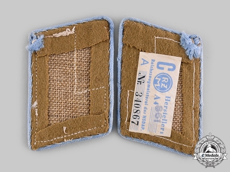 NSDAP Zellenleiter Type II Ort Level Collar Tabs Reverse
