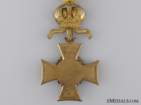 Type III, I Class (for 50 years with crown & gold eagle) Reverse