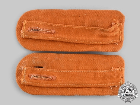 German Rural Police Meister Type II Shoulder Boards Reverse