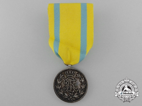 Friedrich August Medal, in Silver Obverse