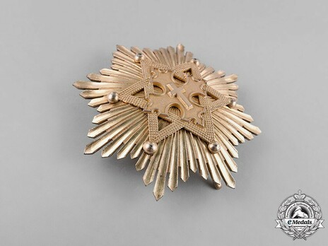 Order of Solomon's Seal, Grand Cross Breast Star Obverse