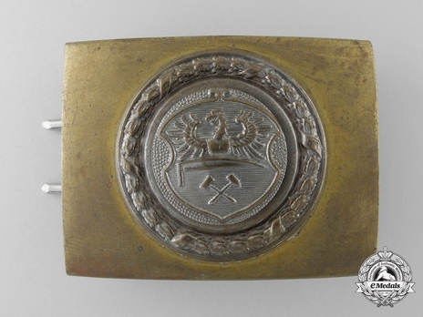 Firefighters Regional Enlisted Ranks Belt Buckle (Upper Silesia version) Obverse