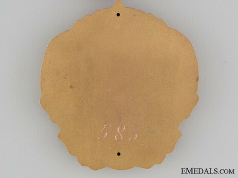 Order of Georgi Dimitrov (second issue) Reverse