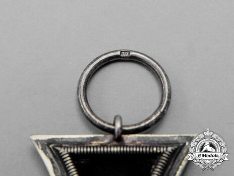 Iron Cross II Class, by Schenkl, #27 (Type 1 frame, "27") Maker Mark