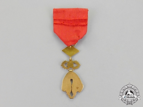 Knight Badge (reduced size) Reverse