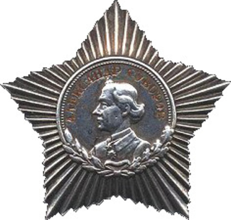 Order of suvorov medal 3rd class