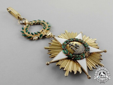 Order of the African Redemption, Knight Commander Reverse