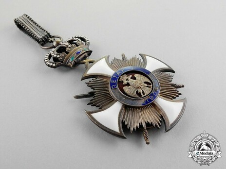 Order of the Star of Karageorg, Military Division, III Class Reverse