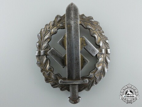 SA Sports Badge, Type III, in Bronze Obverse