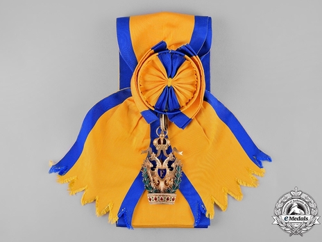 Order of the Iron Crown, Type III, Civil Division, I Class (with War Decoration, in Gold)