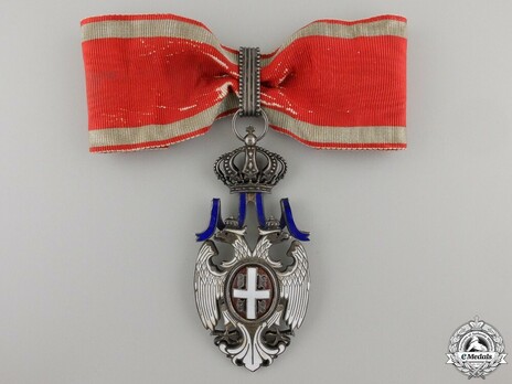 Order of the White Eagle, Type II, Civil Division, III Class Obverse