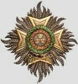 Grand Cross Breast Star (by Hamlet) Obverse