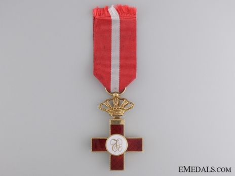 1st Class Cross (red distinction) (gold) Reverse