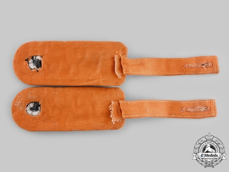 German Rural Police Meister Type II Shoulder Boards Reverse