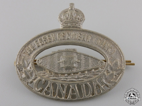 Essex Regiment Other Ranks Cap Badge Obverse