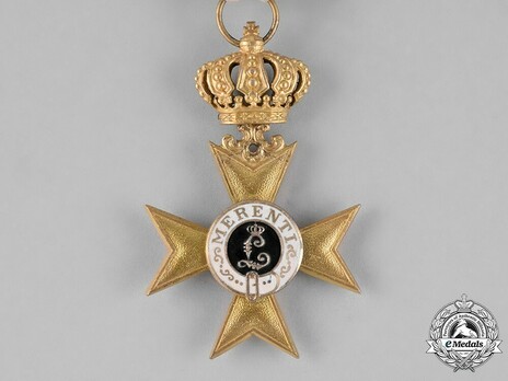 Order of Military Merit, I Class Military Merit Cross (with crown) Obverse