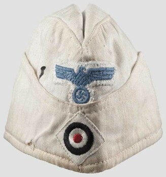 Afrikakorps Kriegsmarine NCO/EM Ranks Board Cap Obverse