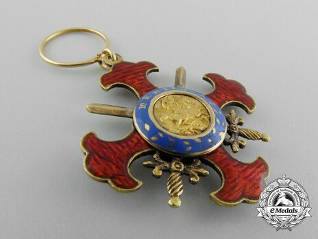 Royal Military Order of St. George of the Reunion, Knight's Cross of Grace Reverse