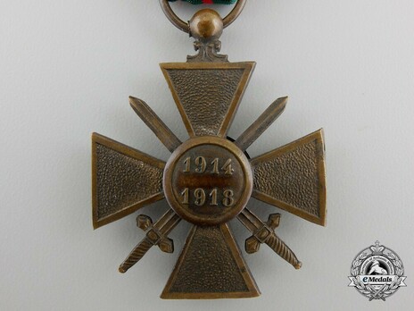Bronze Cross (1914-1918) Reverse
