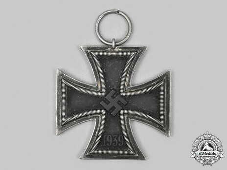 Iron Cross II Class, by Schenkl (Type 2 frame, "27") Obverse