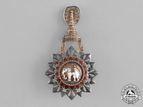 Order of the White Elephant Knight Grand Cross (I Class) (Gold/Silver) Obverse