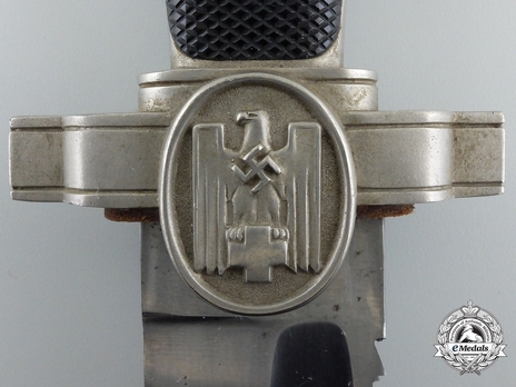 German Red Cross Enlisted Ranks Hewer (Marked) Eagle Detail