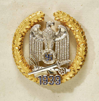 Gau Honour Badge Wartheland with Diamonds, Large