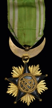 Order of the Star of Comoro, Officer (1896-1910) Reverse