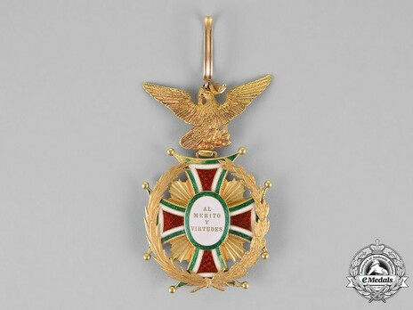 Order of Guadalupe, Type III, Grand Cross Reverse