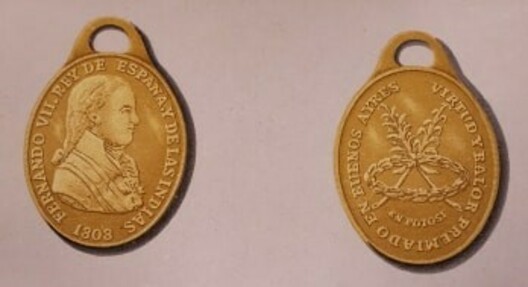Gold Medal Obverse and Reverse