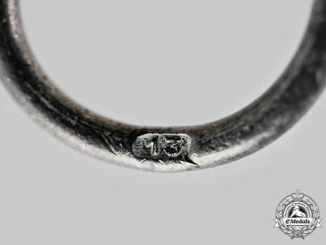 Iron Cross II Class, by G. Brehmer, #13, L/60 ("13") Maker Mark