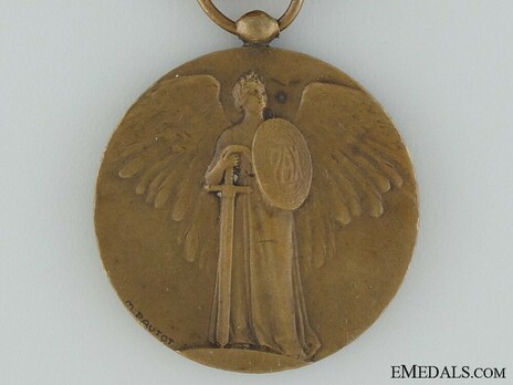 Bronze Medal (stamped "M. PAUTOT," "L O MATTEI") Obverse