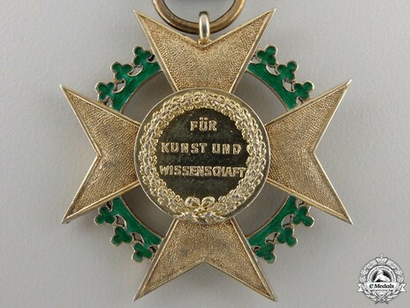 Decoration for Art and Science, Type V, Cross Reverse