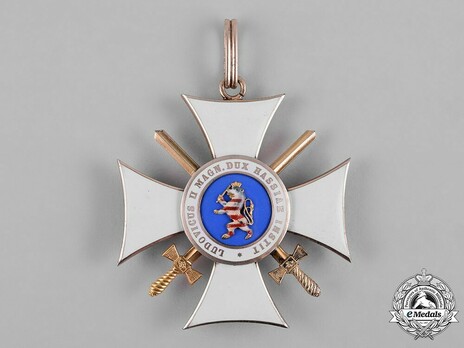 Order of Philip the Magnanimous, Type II, Grand Cross with Swords (in silver gilt) Reverse