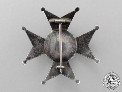 III Class Breast Star (Silver) Reverse