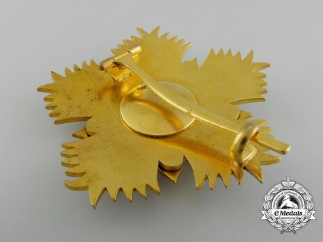 Order of the Throne, Grand Cordon Breast Star Reverse