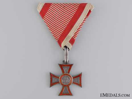 Type I, Civil Division, Silver Cross Obverse