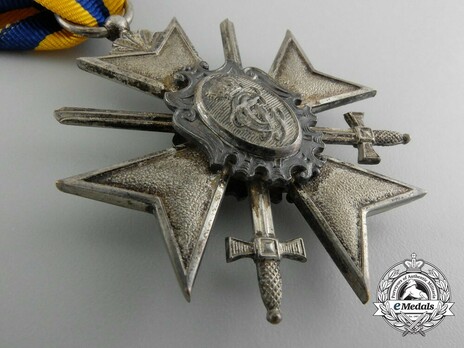 Schwarzburg Duchy Honour Cross, Military Division, IV Class Honour Cross Reverse