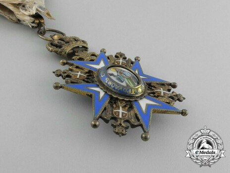 Order of Saint Sava, Type III, IV Class Obverse