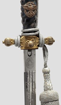 German Water Protection Police Dagger (by P. Weyersberg) Obverse