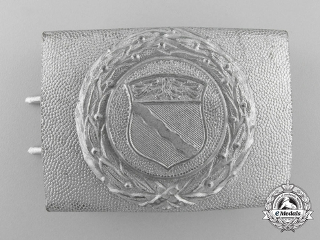 Firefighters Regional Enlisted Ranks Belt Buckle (Rhineland version) Obverse