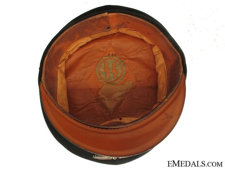 Allgemeine SS NCO/EM's Visor Cap (2nd pattern) Interior