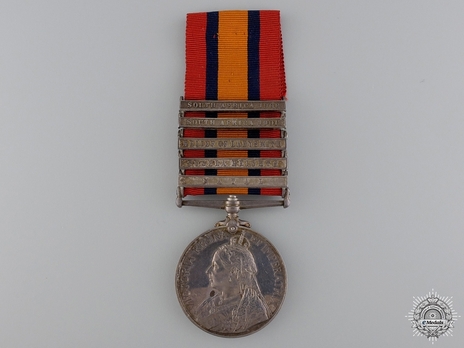 Silver Medal (minted without date, with 5 clasps) Obverse