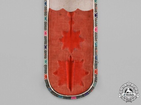 Order of the Golden Grain, Type II, II Class Sash Badge Case of Issue