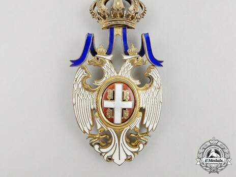 Order of the White Eagle, Type II, Civil Division, I Class Obverse