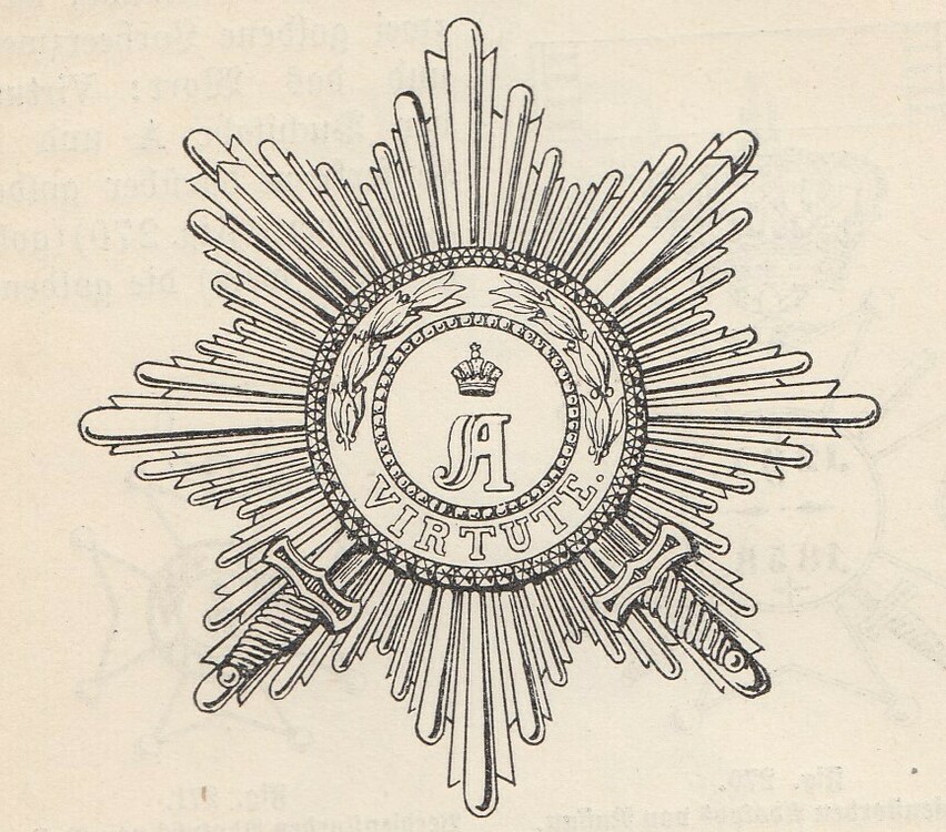 Order+of+civil+and+military+merit+of+adolph+of+nassau%2c+grand+cross+breast+star