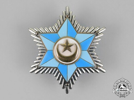 Order of the Somali Star, Grand Officer Breast Star Obverse