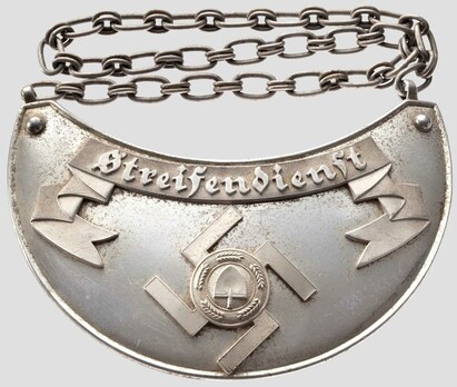 RAD Patrol Duty Gorget Obverse