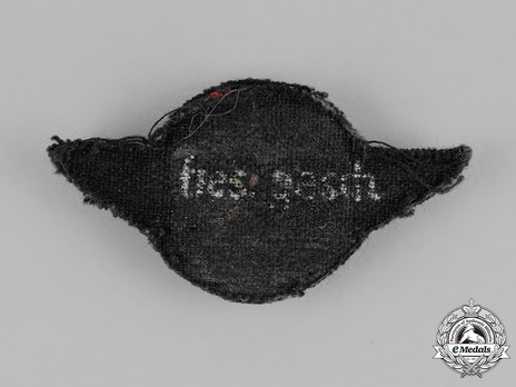 DLV Type A Cloth Cap Insignia Reverse