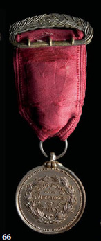 Hong Kong Police Medal for Merit,  IV Class, in Bronze (with Queen Victoria effigy)
